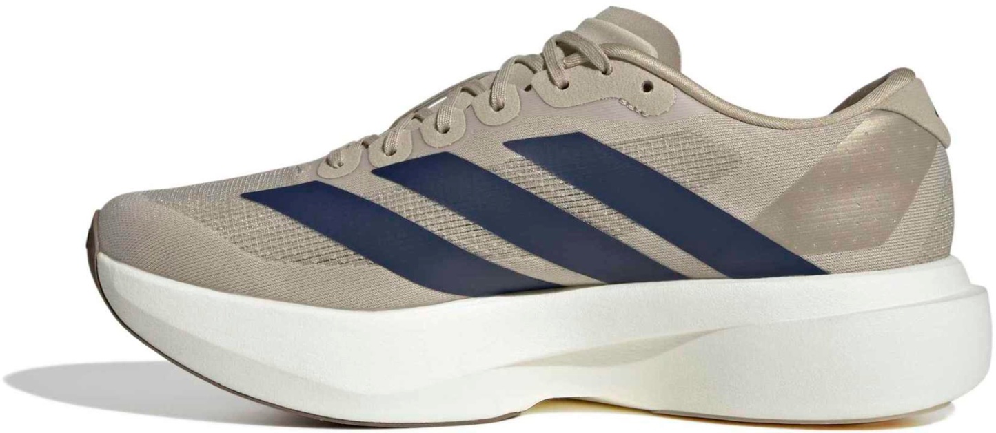 adidas Men's Adizero EVO SL Running Shoes - Khaki/Night Indigo/Khaki - View 4