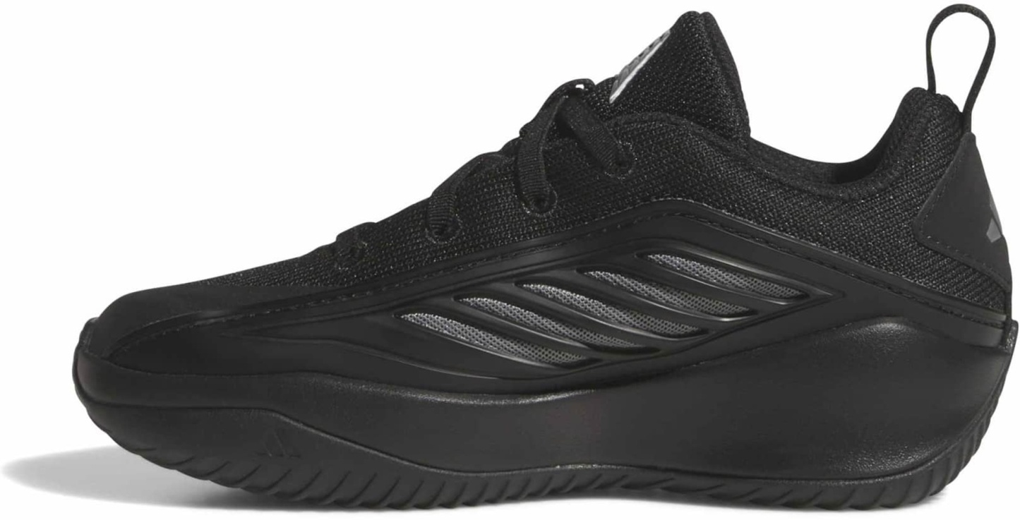 adidas Kids' Preschool Believe That. 1 Basketball Shoes - Core Black/Iron Met./Core Black - View 4
