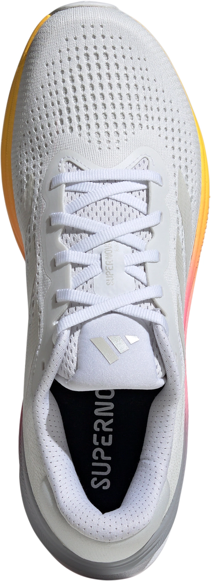 adidas Men's Supernova Rise Running Shoes - White/Pink - View 2