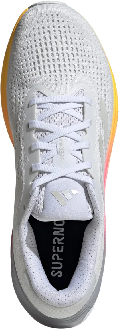adidas Men's Supernova Rise Running Shoes - White/Pink - View 2