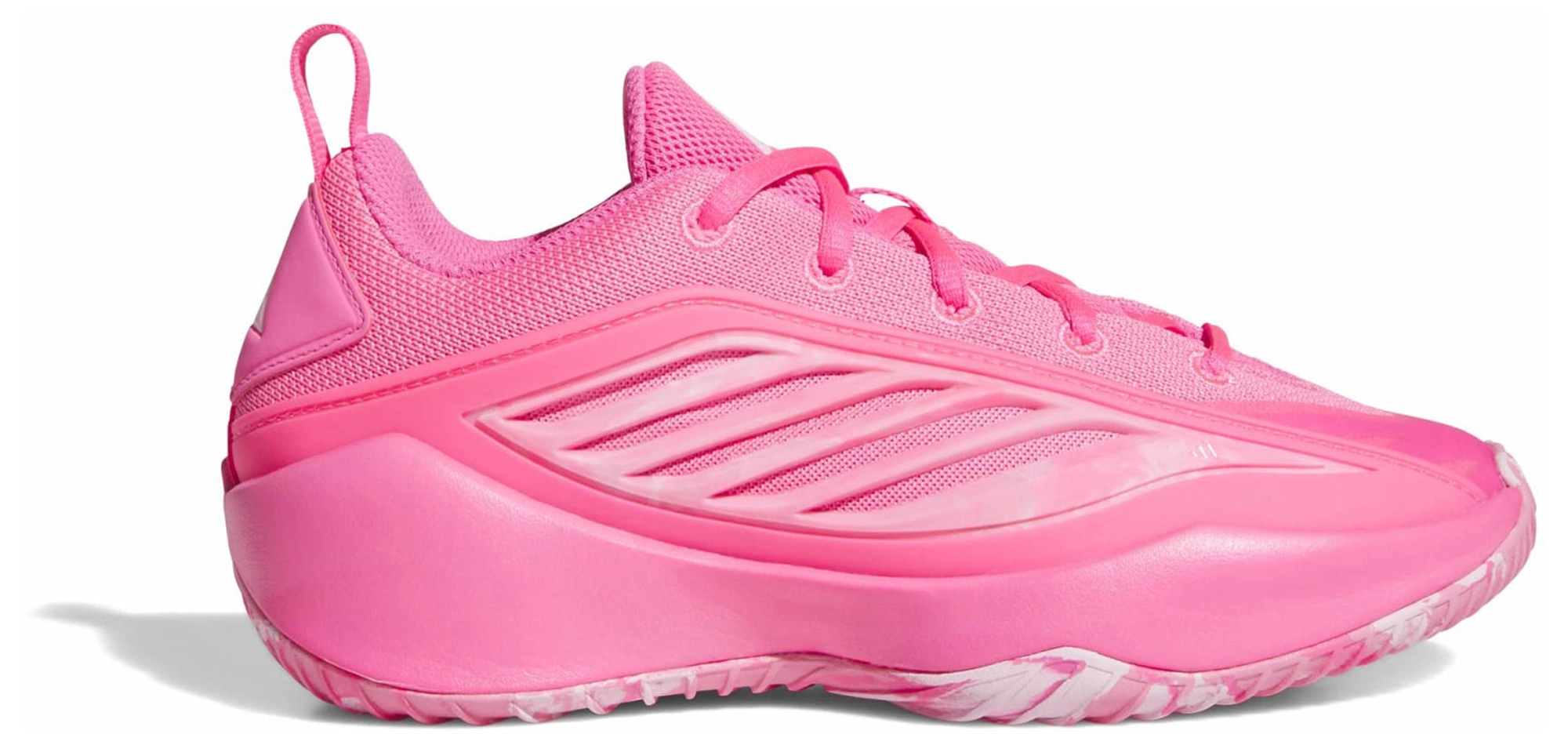 adidas Kids' Grade School Believe That. 1 Basketball Shoes - Pink/Pink/Pink - View 1