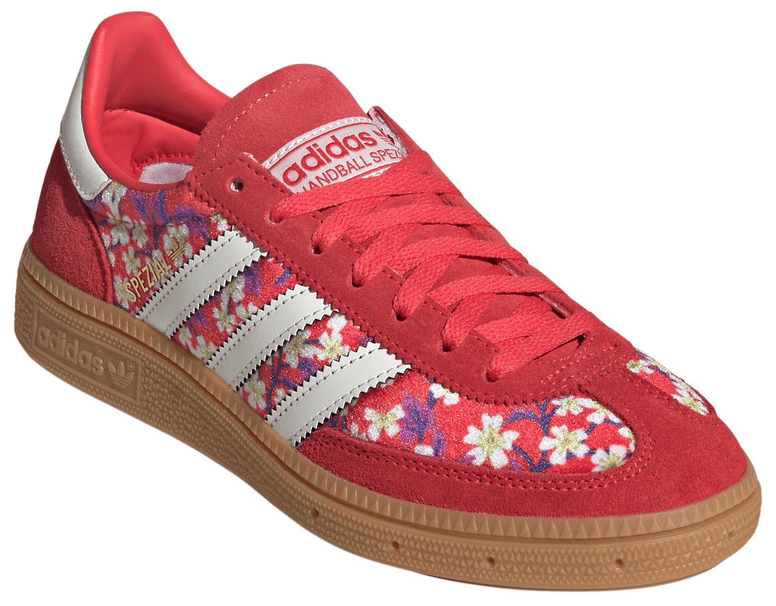 adidas Kids' Grade School Handball Spezial Shoes - Red/White - View 6