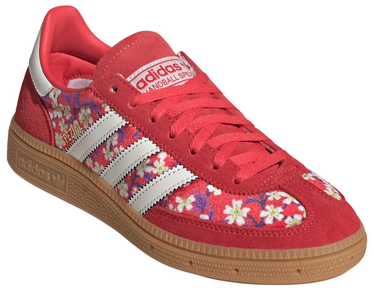 adidas Kids' Grade School Handball Spezial Shoes - Red/White - View 6