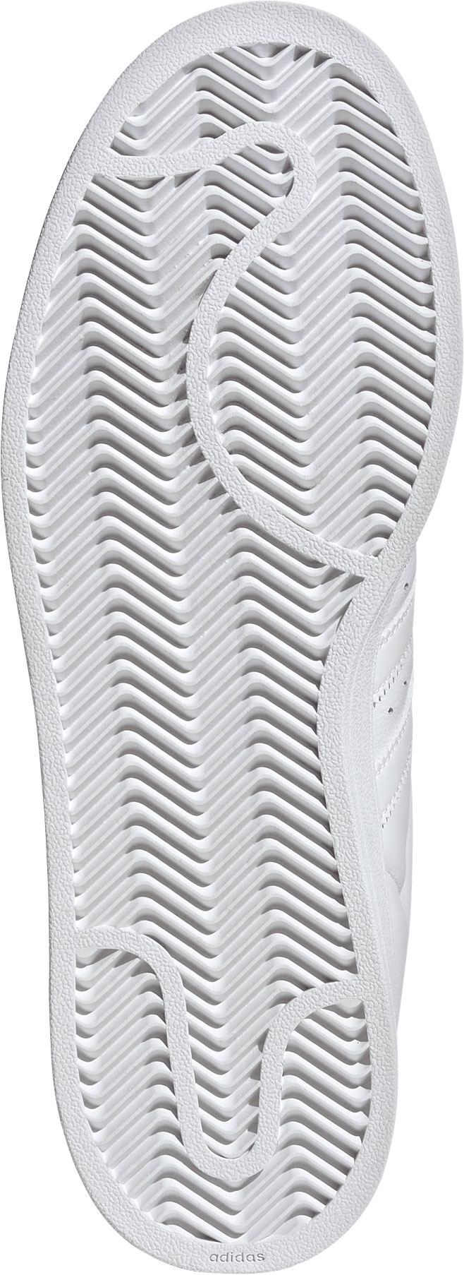 adidas Men's Superstar II Shoes - White/White - View 5