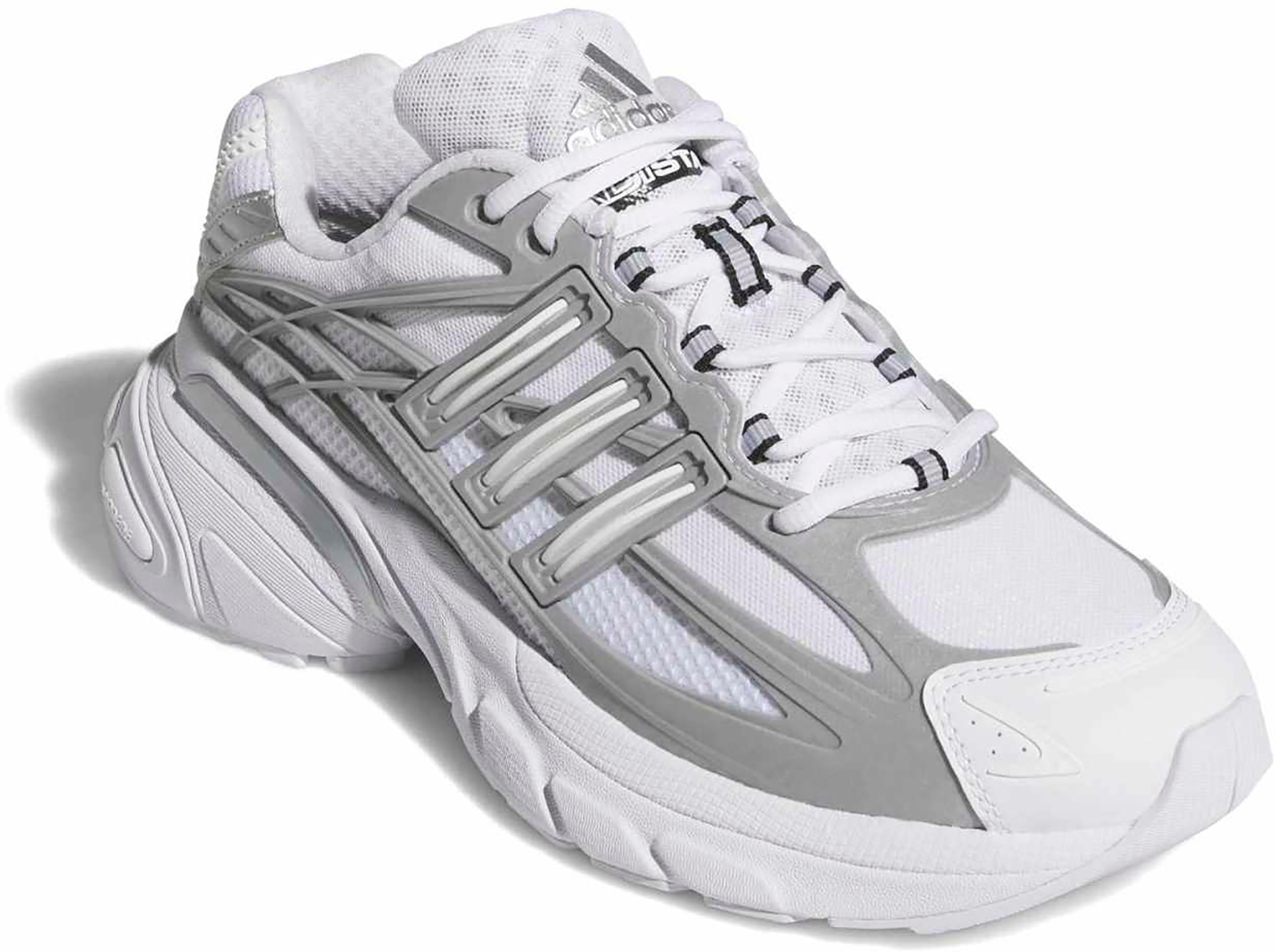 adidas Men's Adistar XLG 2.0 Shoes - White/Silver Metallic - View 6