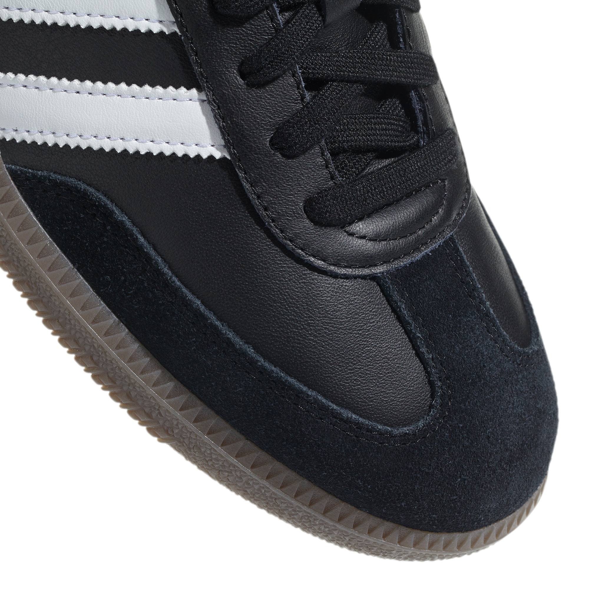 adidas Samba OG Shoes - Black/White/Gum - View 5