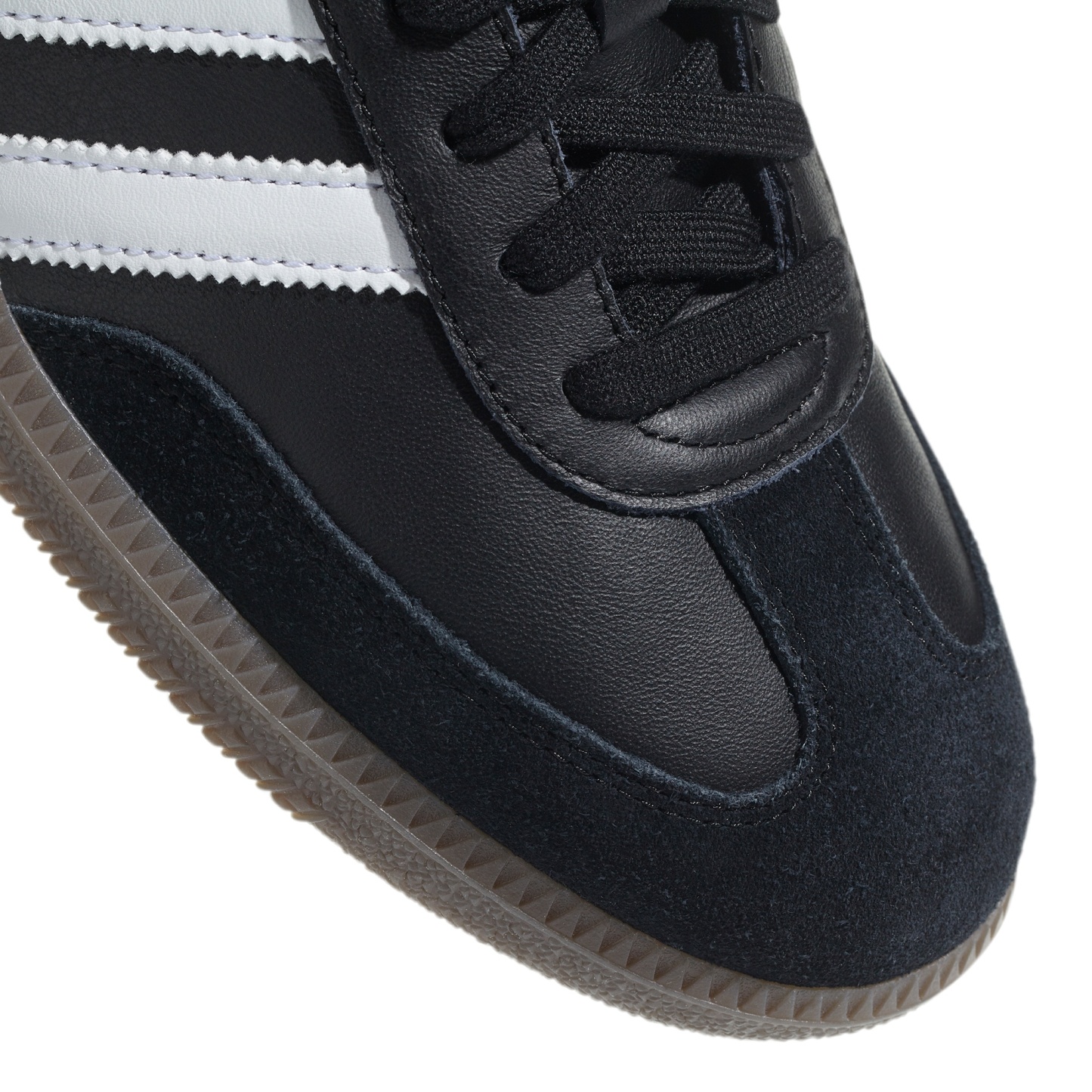 adidas Samba OG Shoes - Black/White/Gum - View 5
