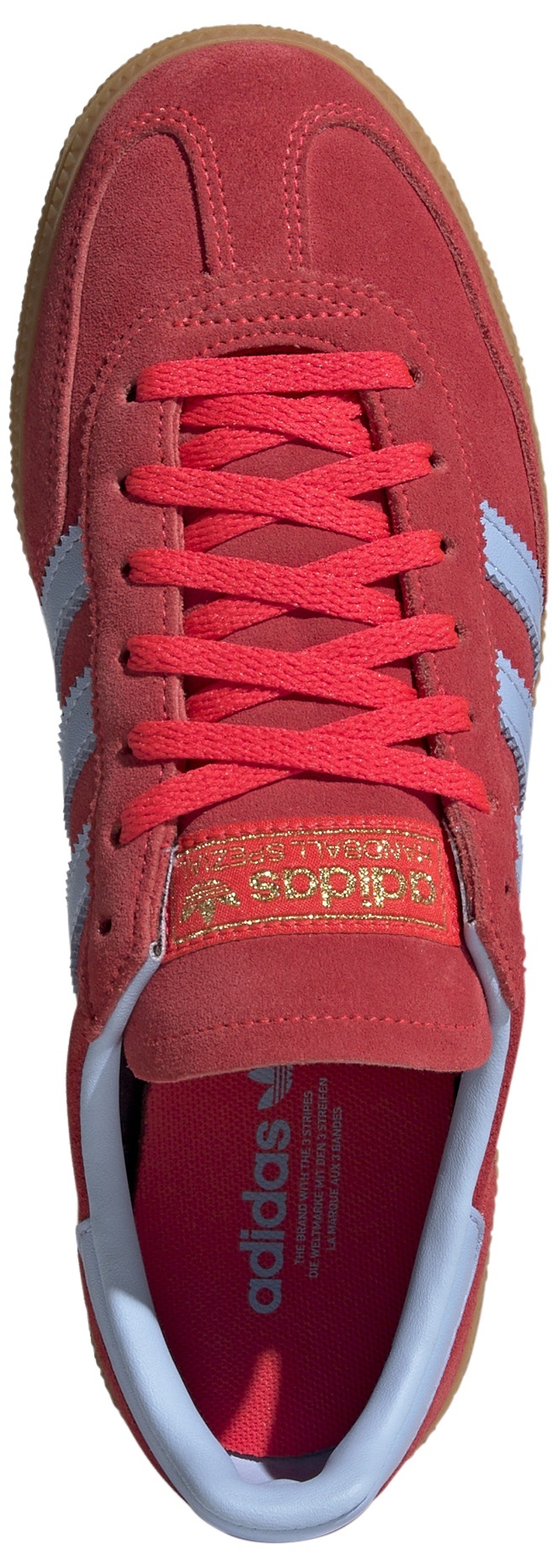 adidas Women's Handball Spezial Shoes - Dark Red/Blue - View 2