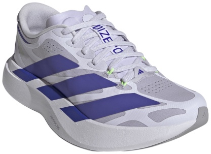 adidas Women's Adizero EVO SL EXO  Running Shoes - Silver Dawn/Solar Purple/Frozen Purple - View 5