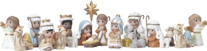 🔥LIMITED TIME OFFER ONLY TODAY! - Precious Moments Nativity Figurines Advent Calendar, 26-Piece Set