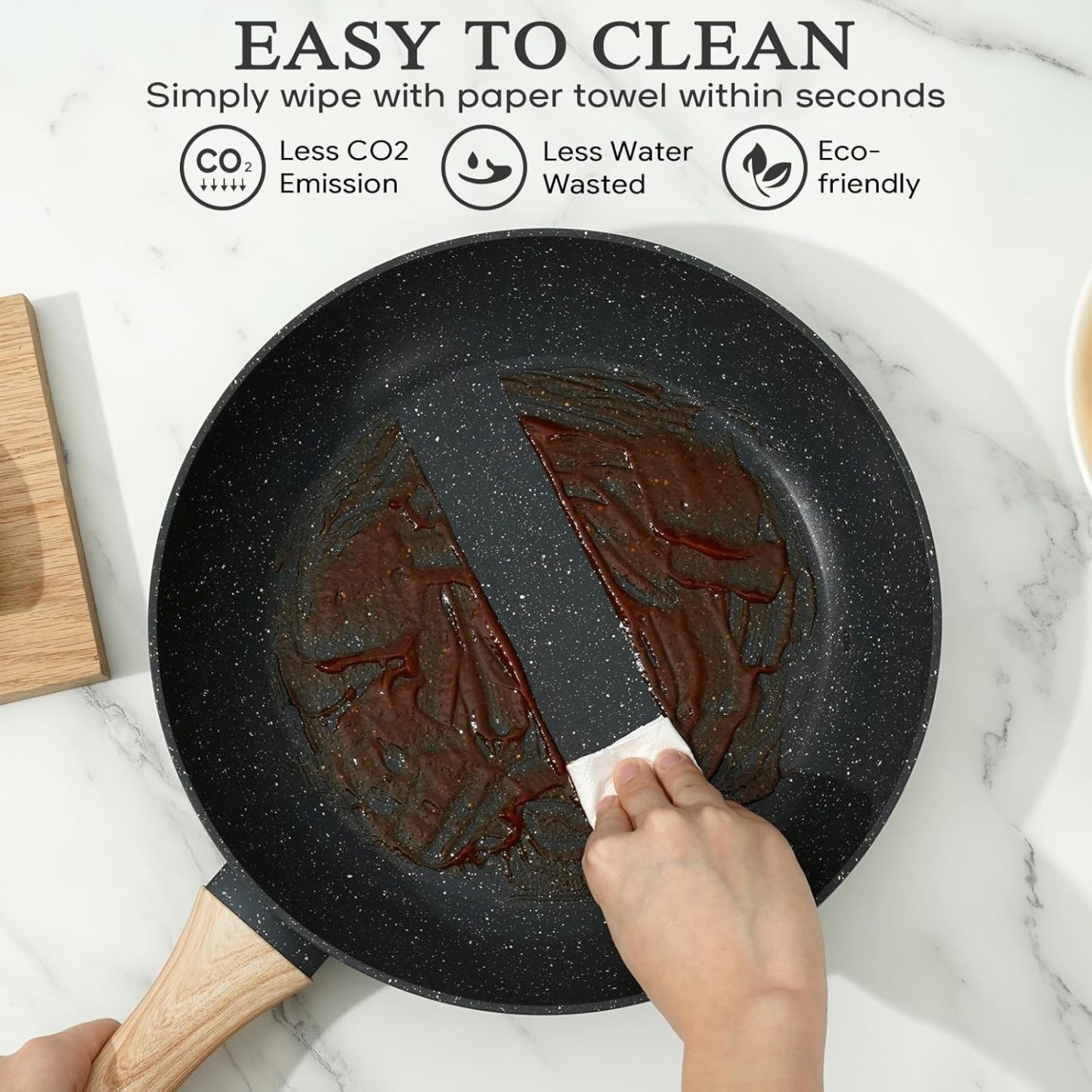 SOthtDAY 12 Pcs Nonstick Pots and Pans Cookware Sets