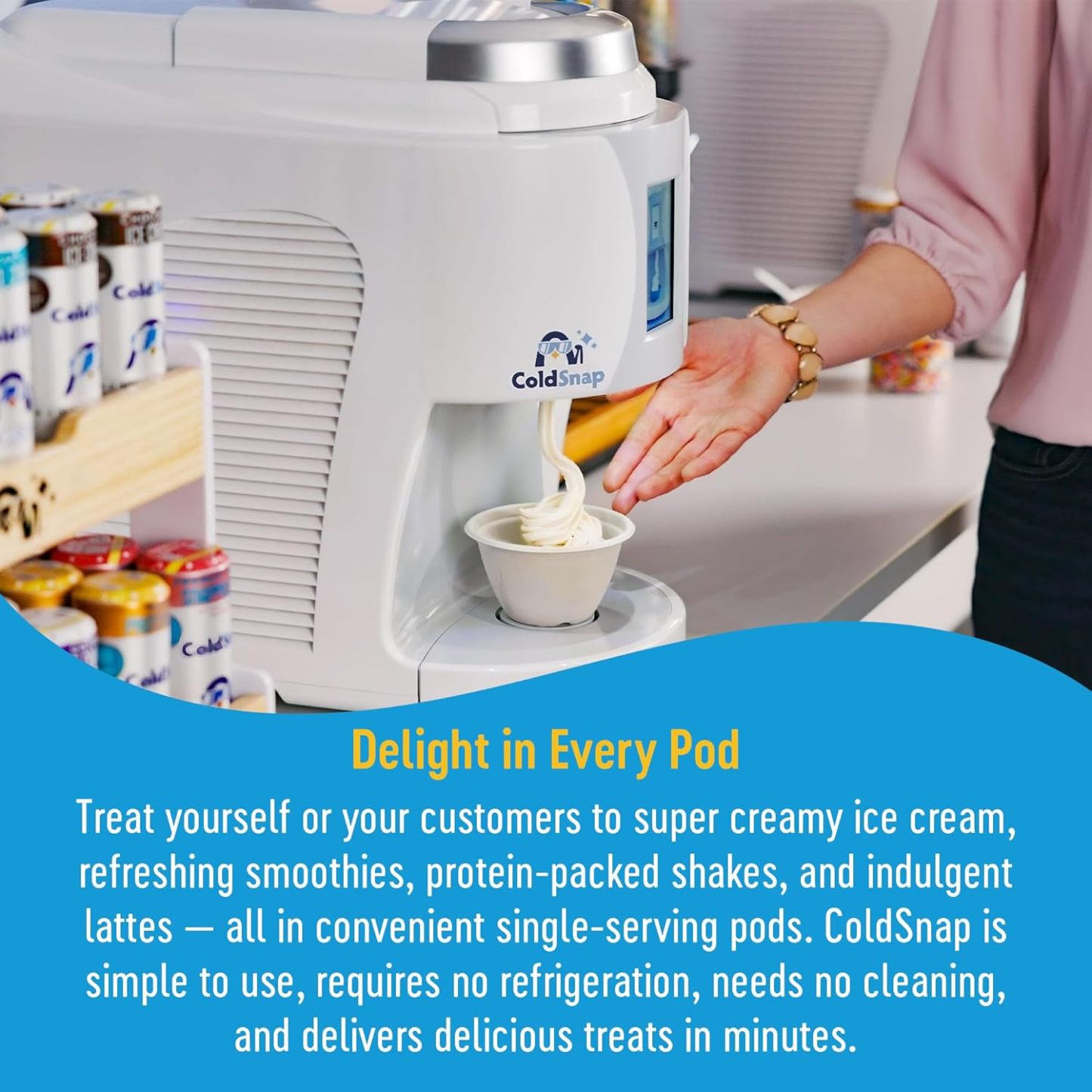 ColdthtSnap Frozen Treat Machine