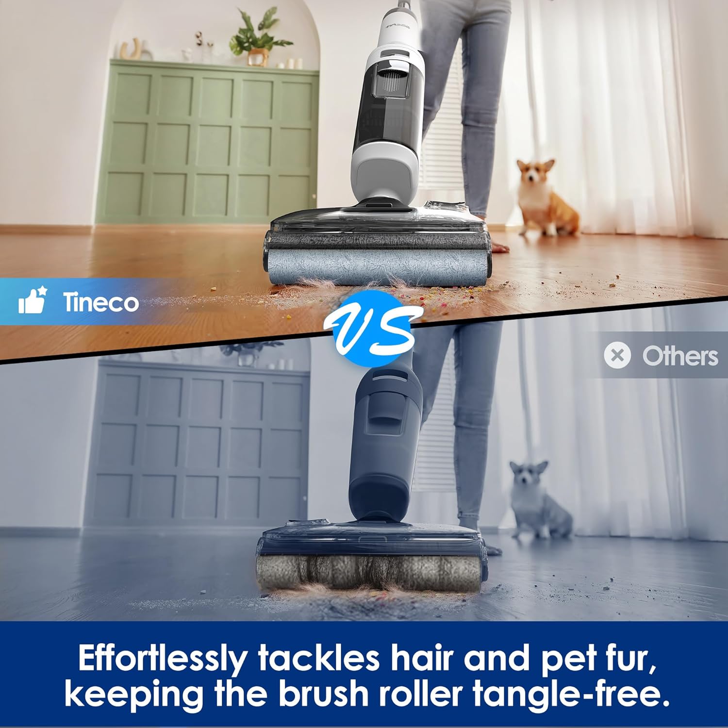 Tinethtco Flothtor ONE Strthtetch S6 Cordless Wet Dry Vacuum Cleaner