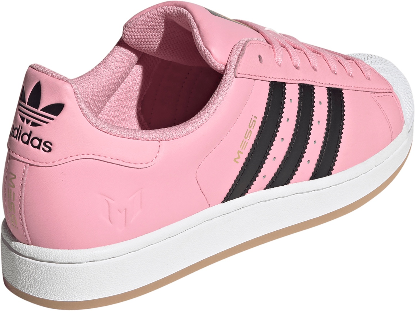 adidas Superstar Messi Shoes - Pink/Black - View 5