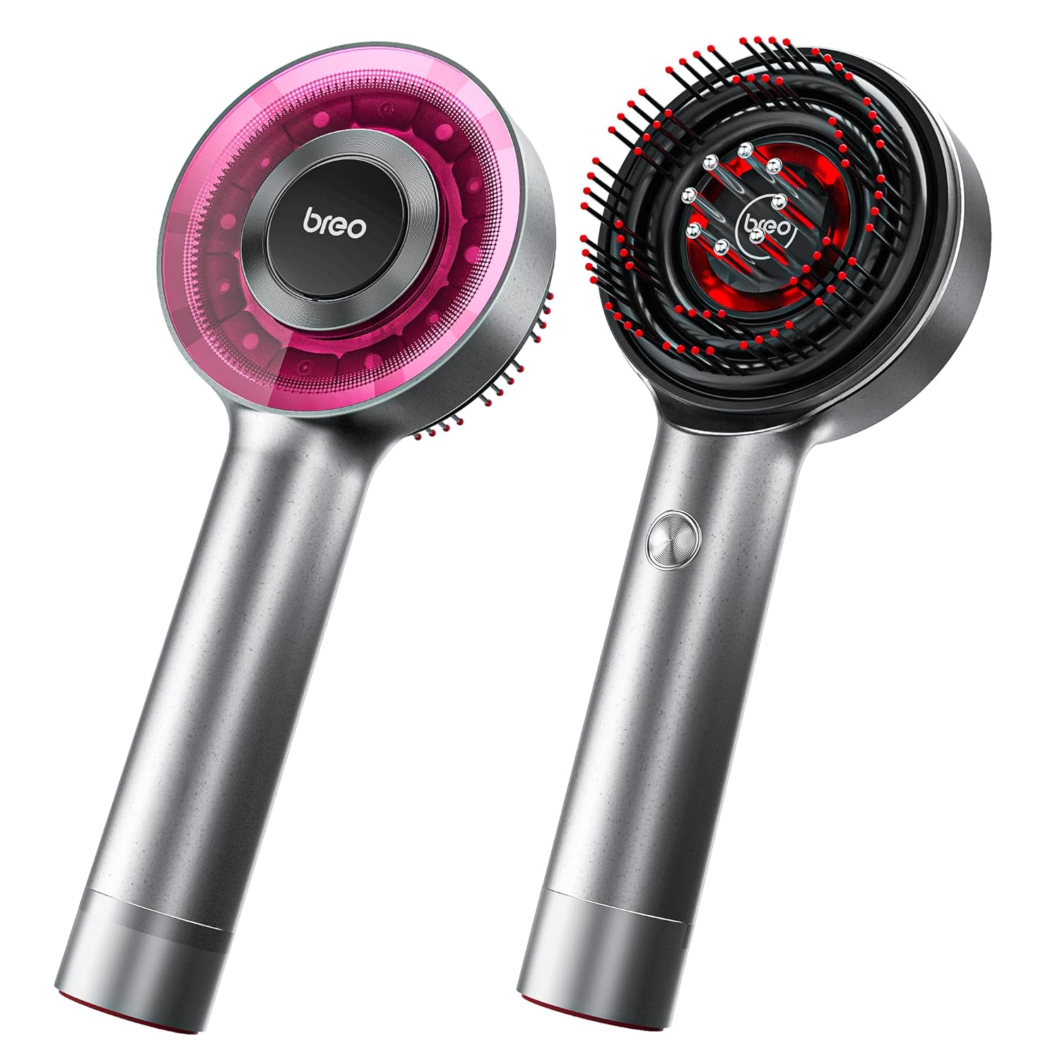 Breo Scalp3 Scalp Massaging Brush, Shiatsu Hair Scalp Massager with IPX7 Waterproof, Cordless & Portable, Electric for Scalp & Hair, Head, Home Relaxation