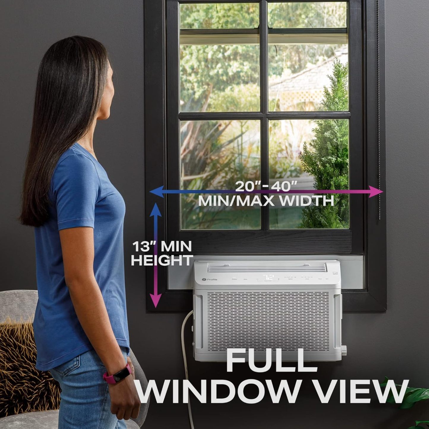 GthtE Prothtfile ClearView Inverter Window AirConditioner Unit