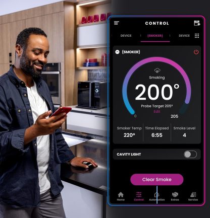 GE Profile™ Smart Indoor Pellet Smoker