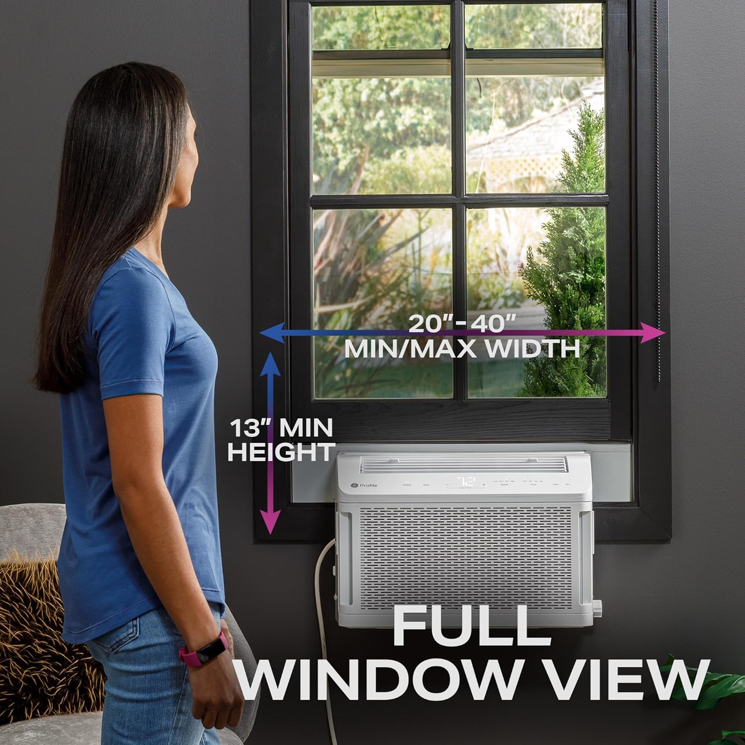 GthtE Prothtfile ClearView Inverter Window AirConditioner Unit