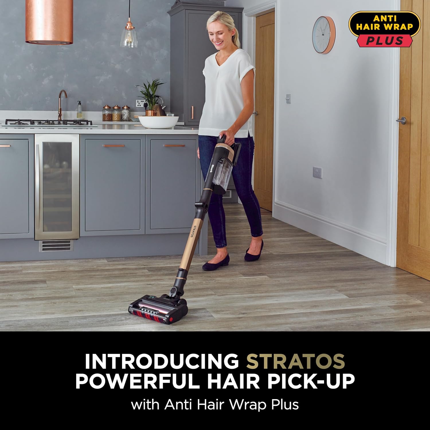 Shathtrk Strthtatos Corthtdless Stick Vacuum Cleaner Pet Pro with Anti Hair Wrap Plus