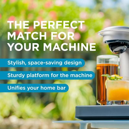 Bartesian Cocktail Capsule Storage Drawer Organizer - Stylish Mixology Cocktails Drink Mixer Holder Dispenser - Home Bar Accessories for Cocktail Maker Machine - Holds Up to 36 Capsules