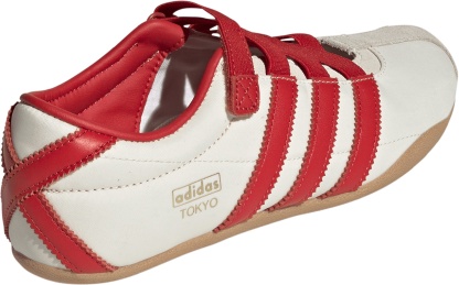 adidas Tokyo Women's MJ Shoes - White/Red - View 6