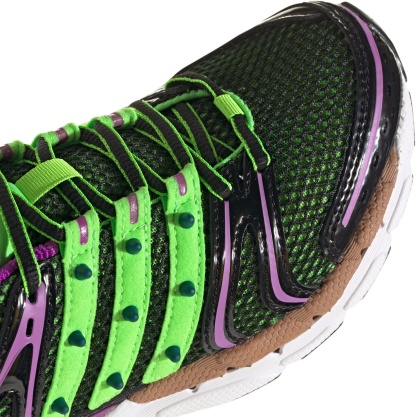 adidas Kids' Grade School Adistar 5 Brawl Shoes - Black/Green/Green - View 8