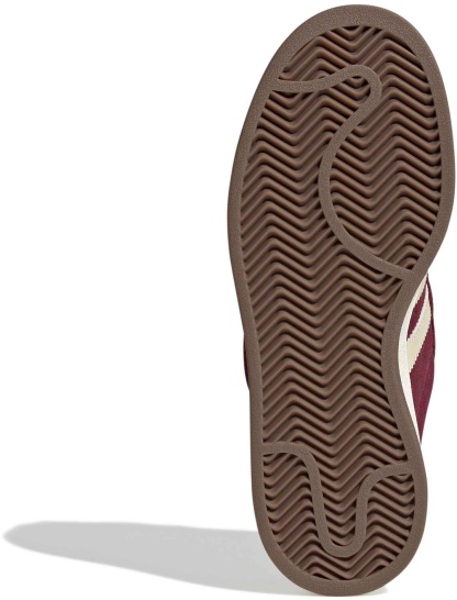 adidas Women's Campus 00s Shoes - Maroon/Warm Vanilla/Gold - View 3