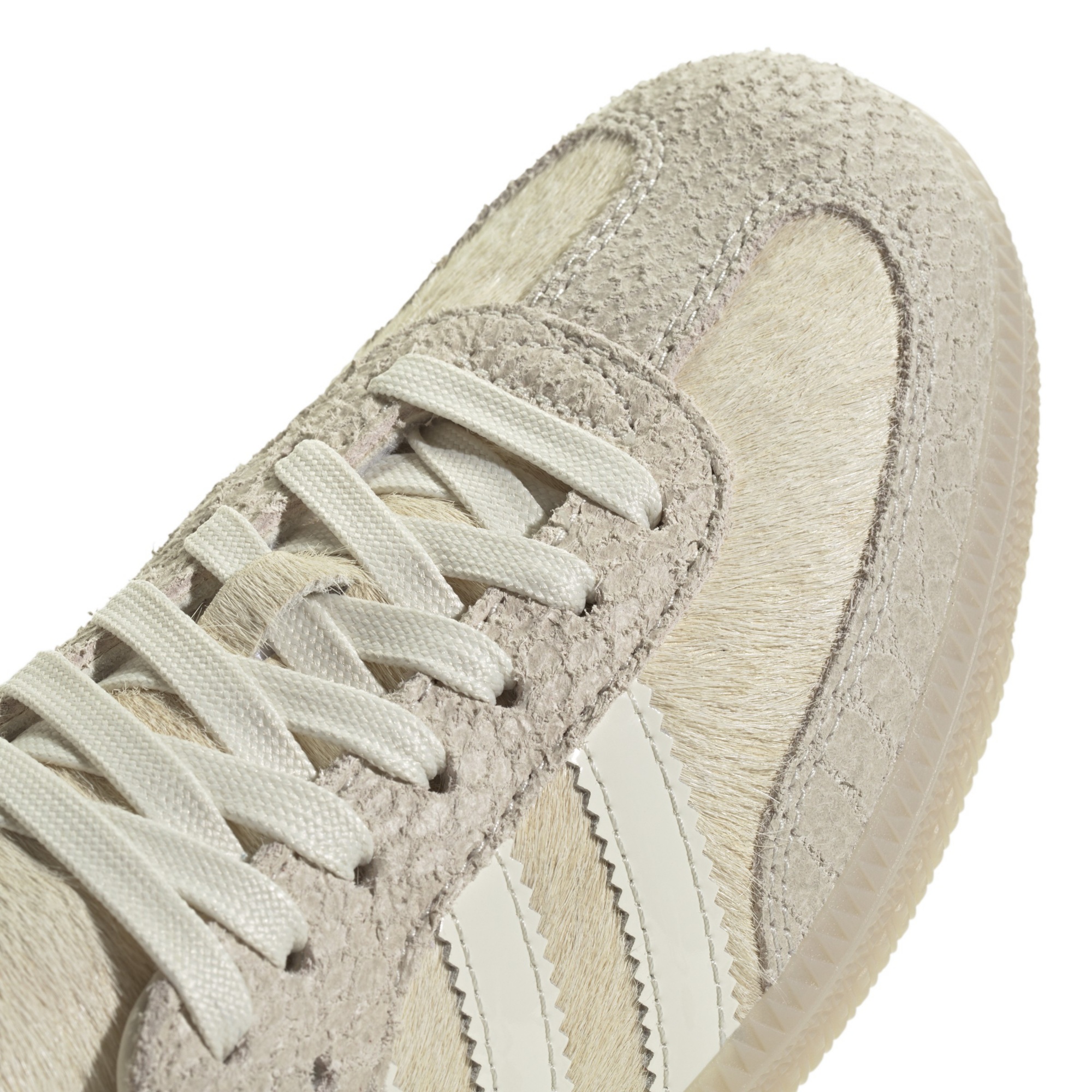 adidas Women's Samba OG Shoes - Off White/Off White/Crystal Linen - View 7