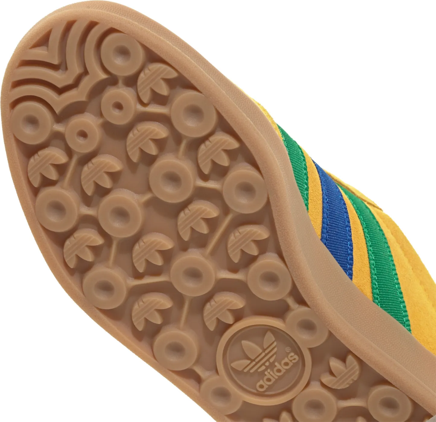 adidas Kids' Grade School FIFA World Cup Gazelle Indoor Shoes - Yellow/Collegiate Royal/Green - View 8