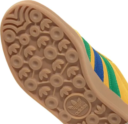 adidas Kids' Grade School FIFA World Cup Gazelle Indoor Shoes - Yellow/Collegiate Royal/Green - View 8