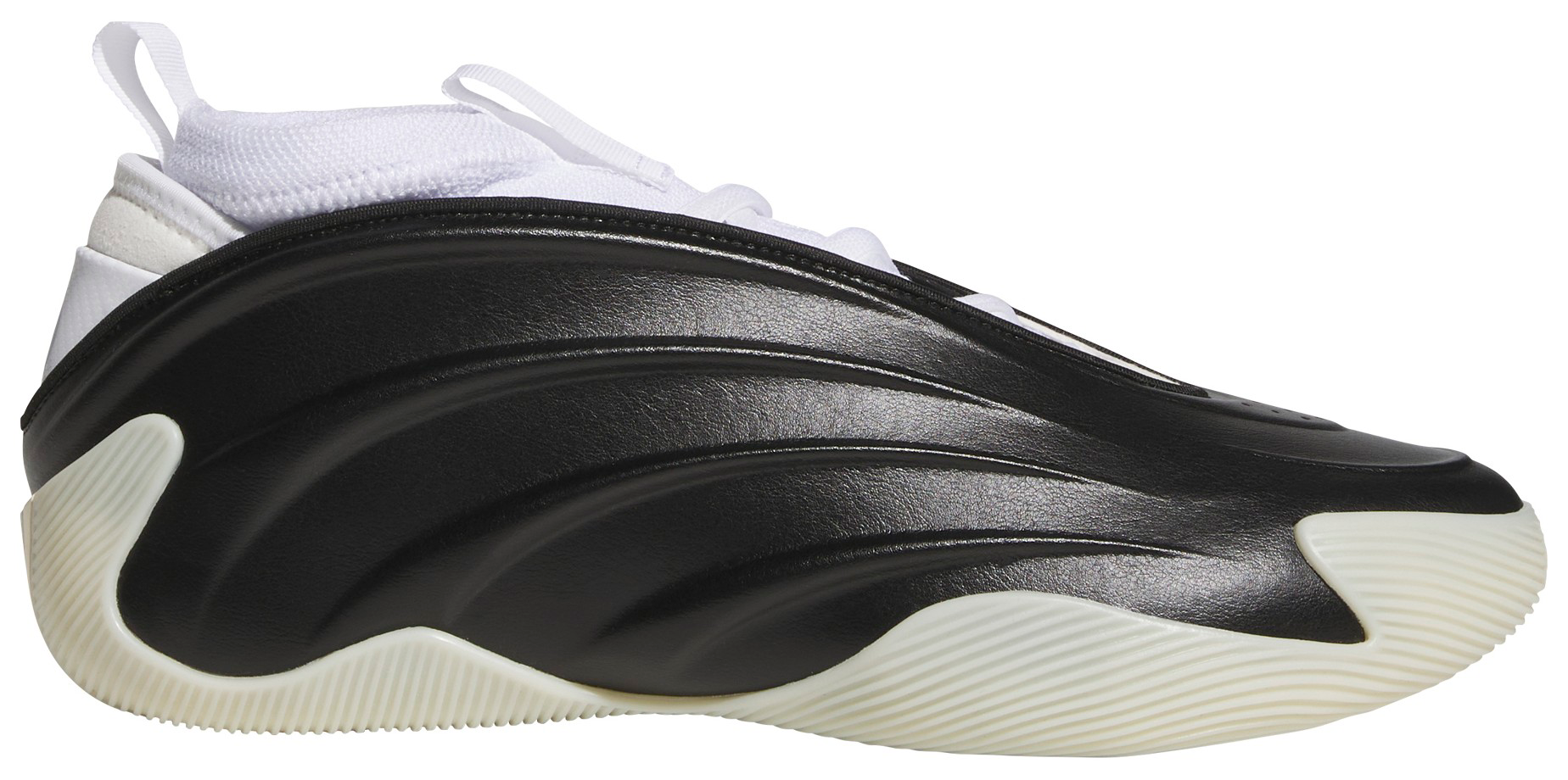 adidas Harden Volume 9 Basketball Shoes - Black/Black/White - View 1