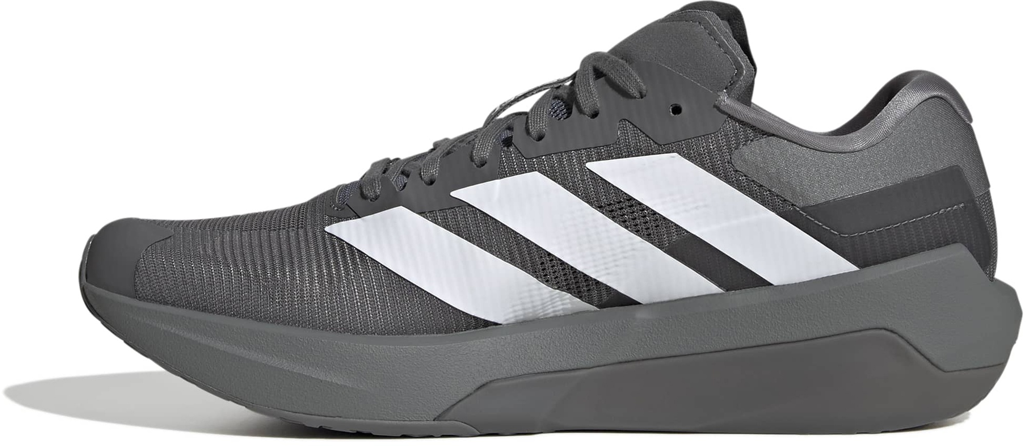 adidas Men's Adizero Dropset Pro Training Shoes - Grey/White - View 4