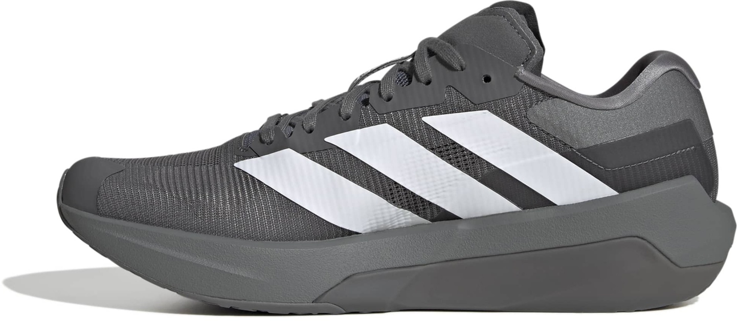 adidas Men's Adizero Dropset Pro Training Shoes - Grey/White - View 4