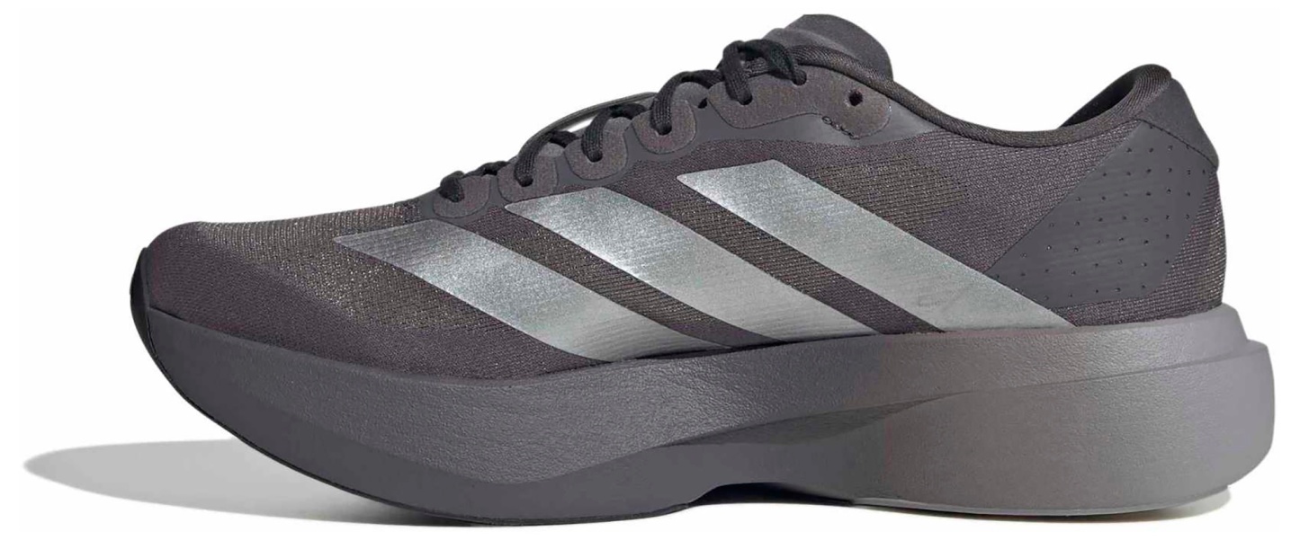 adidas Men's Adizero EVO SL Running Shoes - Grey Strata - View 4