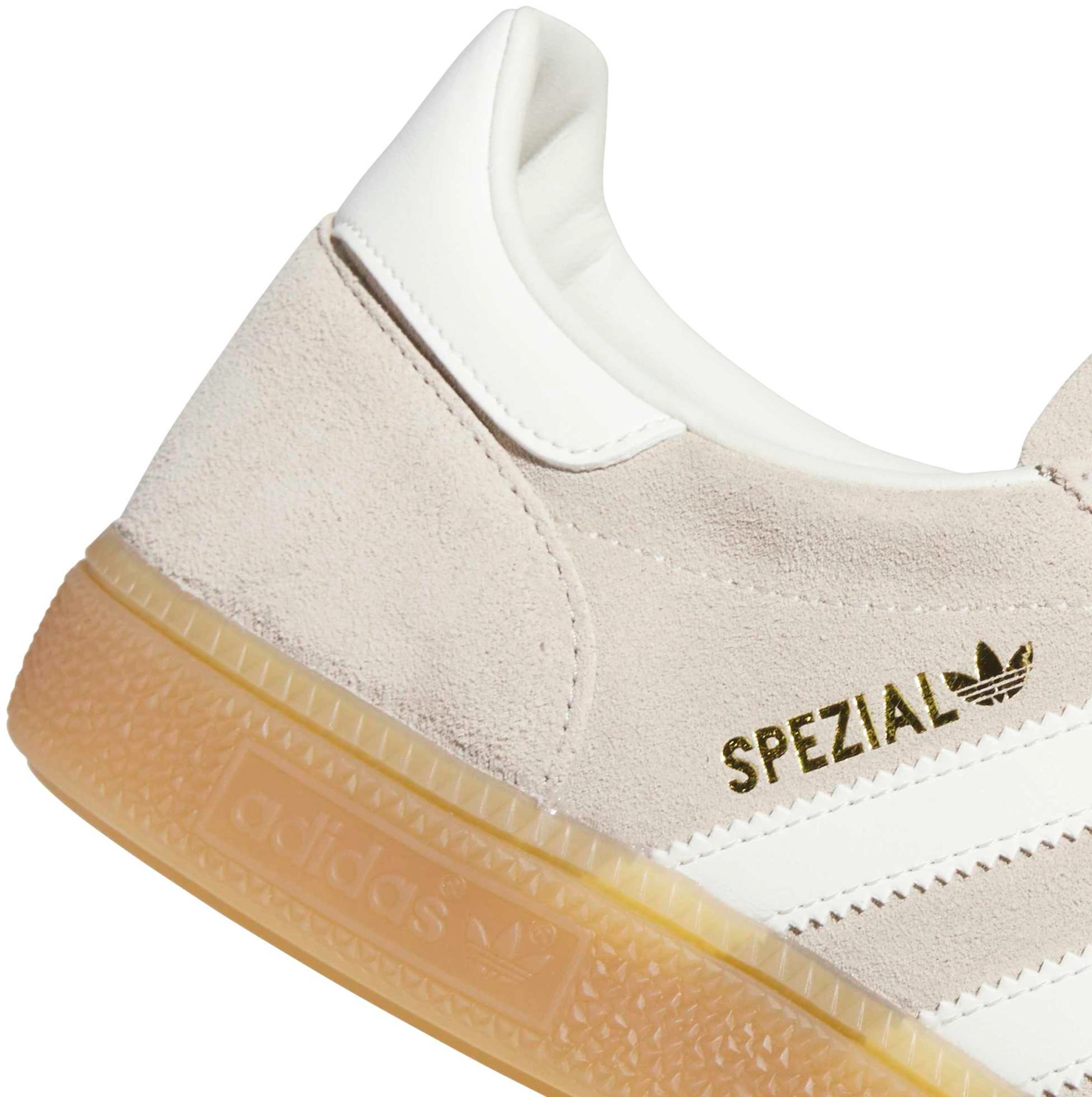adidas Men's Handball Spezial Shoes - Khaki/White - View 7