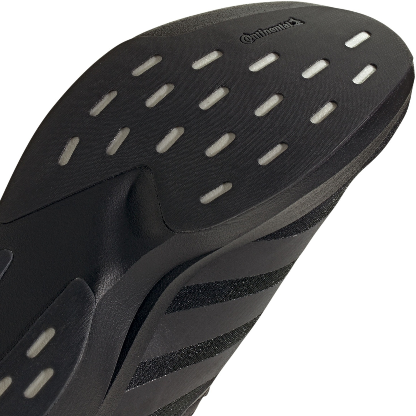 adidas Men's Adizero EVO SL Running Shoes - Black/Utility Black/White - View 8