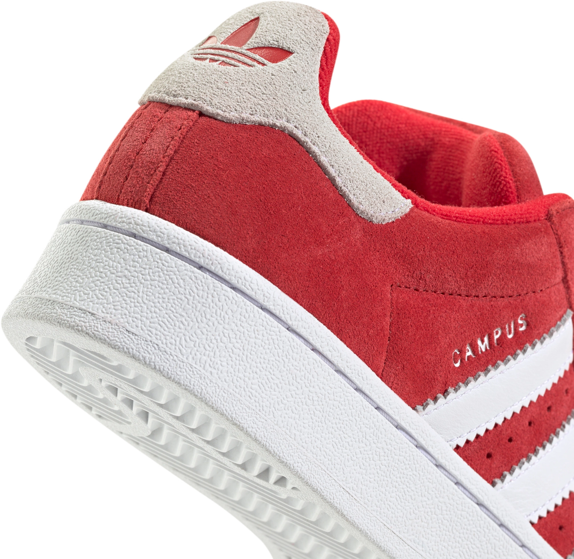 adidas Kids' Grade School Campus 00s Shoes - Red/White - View 7