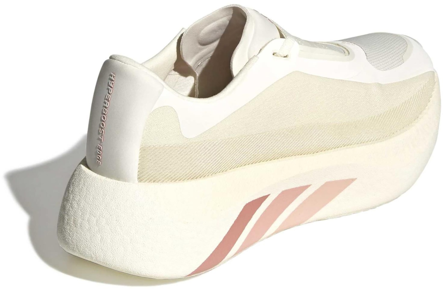adidas Women's Hyperboost Edge Running Shoes - Off White/Vapour Pink/Matte Silver - View 7
