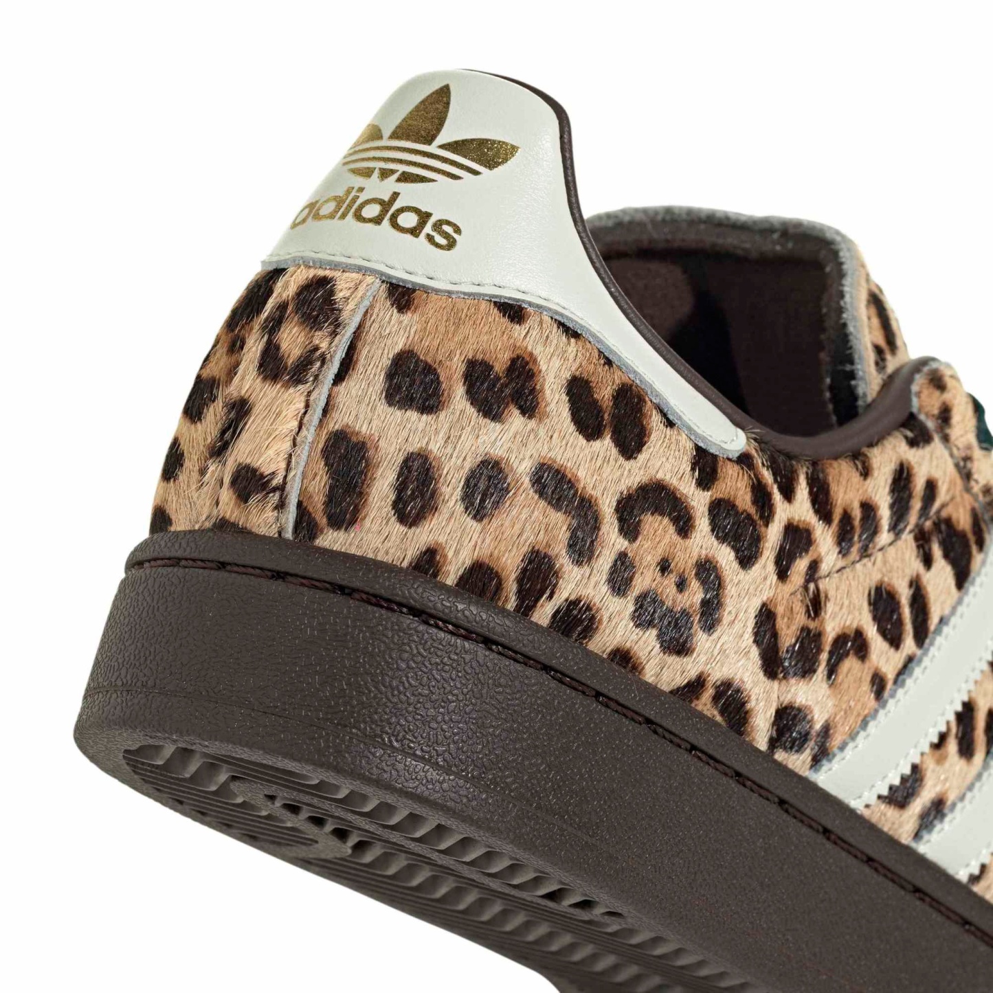 adidas Women's Superstar II Shoes - Cheetah/Dark Brown - View 7