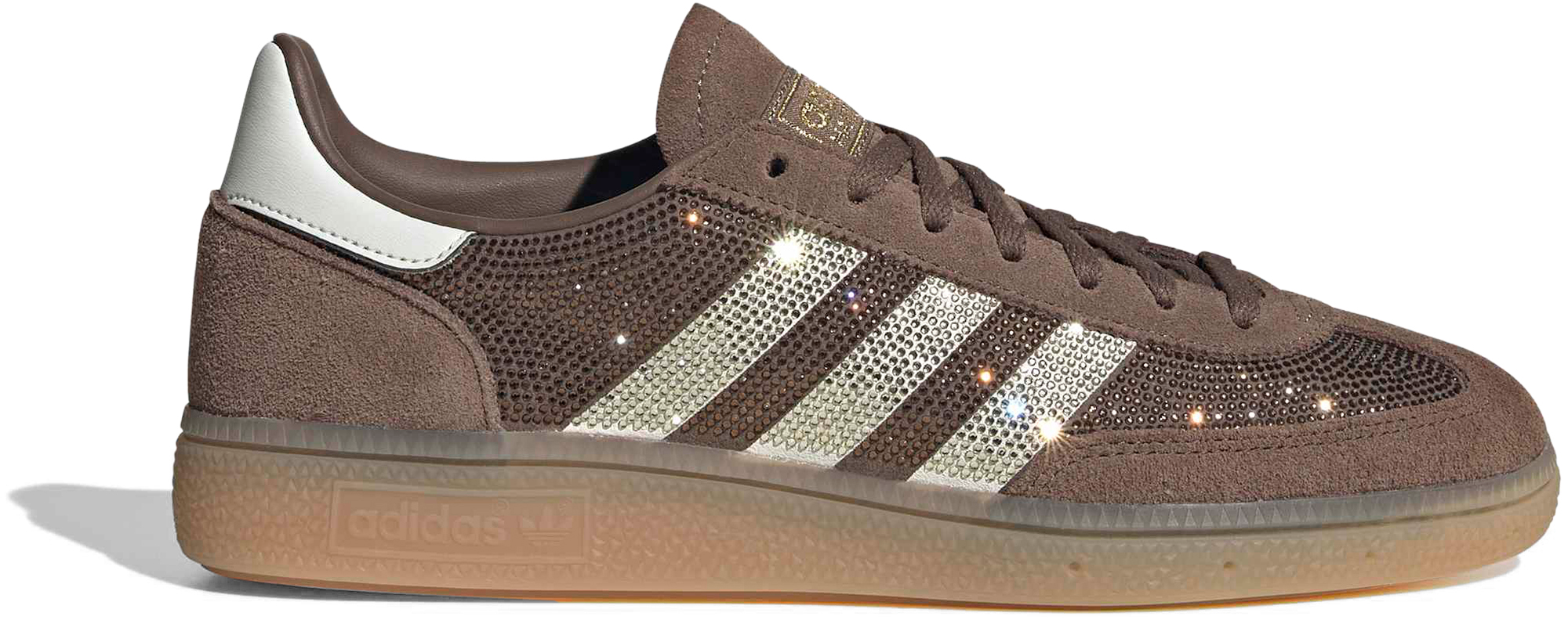 adidas Women's Handball Spezial Shoes - Earth Strata/Off Wht/Gold - View 1