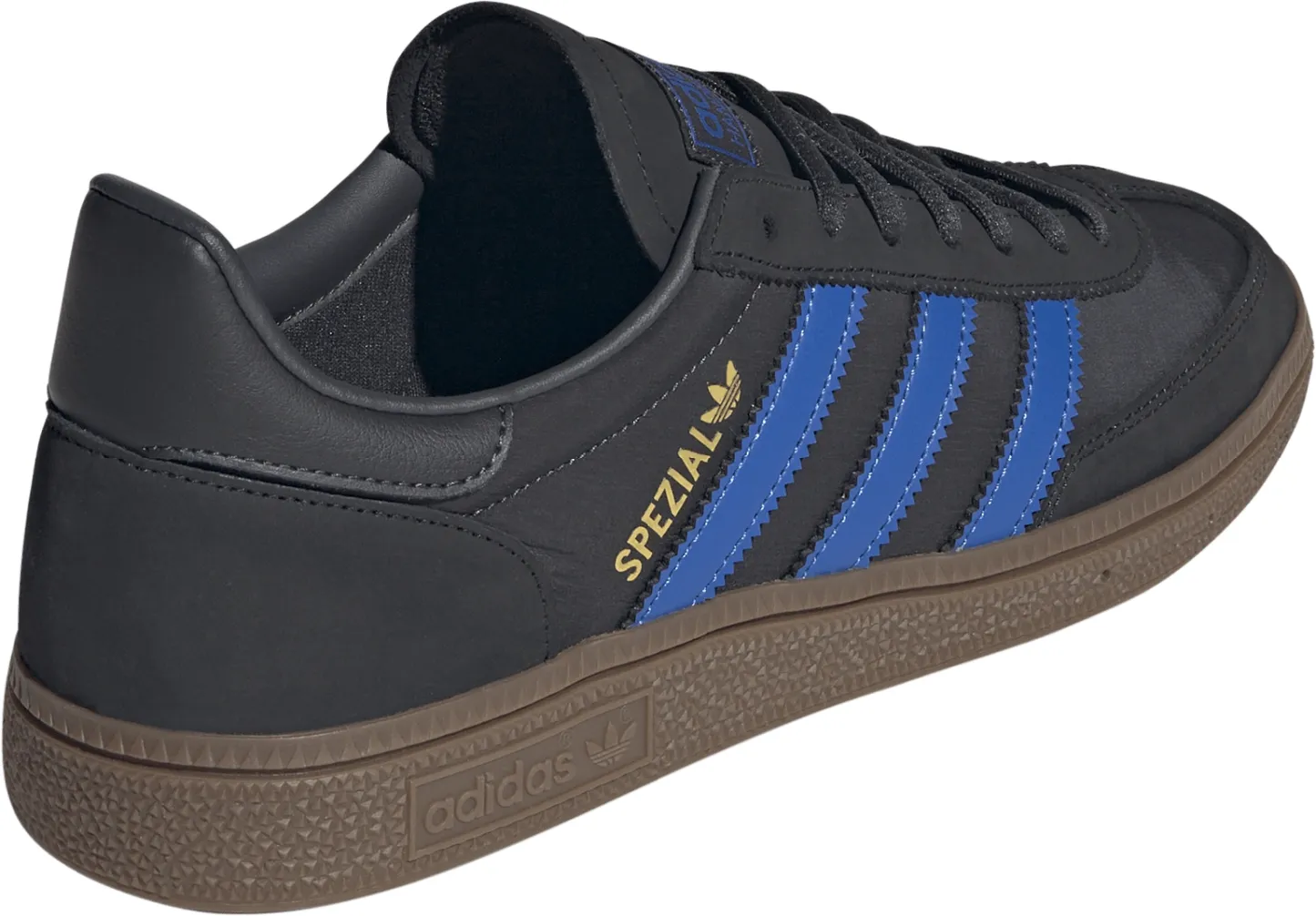 adidas Men's Handball Spezial Shoes - Black/Blue/Grey - View 6
