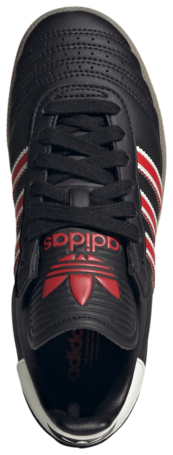 adidas Kids' Grade School Samba OG Shoes - Black/Off White/Gum - View 2
