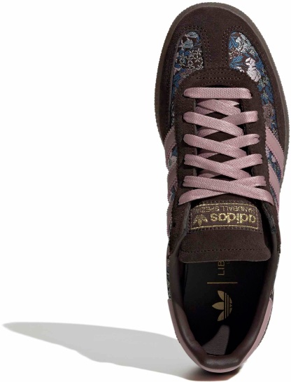adidas Women's Handball Spezial x Liberty London Shoes - Aurora Coffee/Magic Mauve - View 2