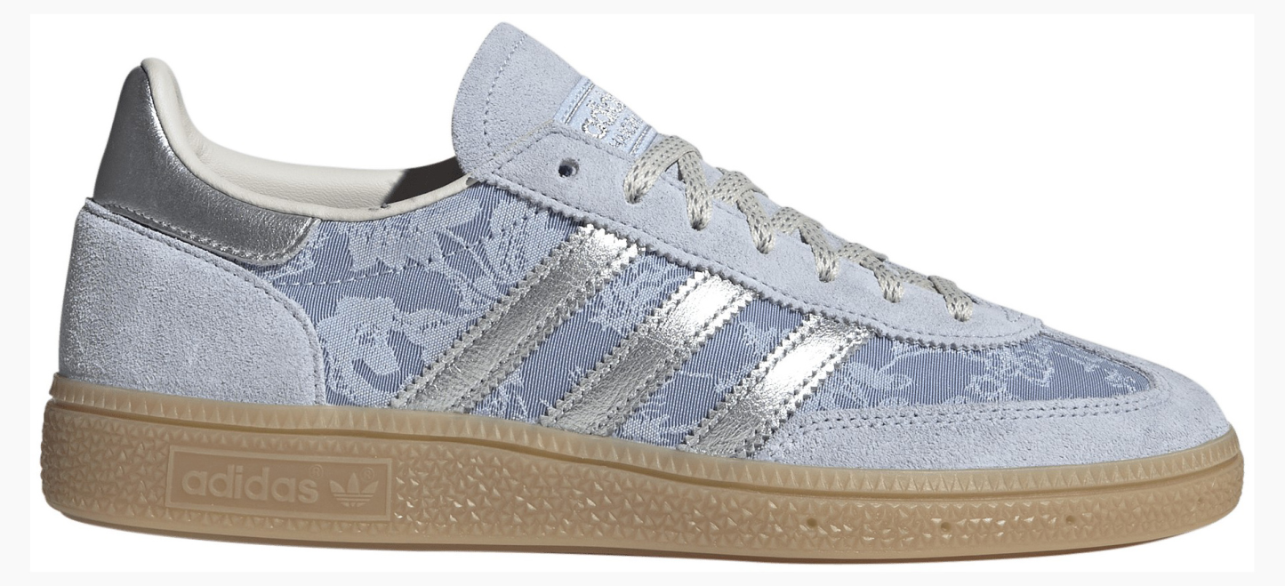 adidas Women's Handball Spezial Shoes - Crystal Sky/Silver Met/Chalk White - View 1