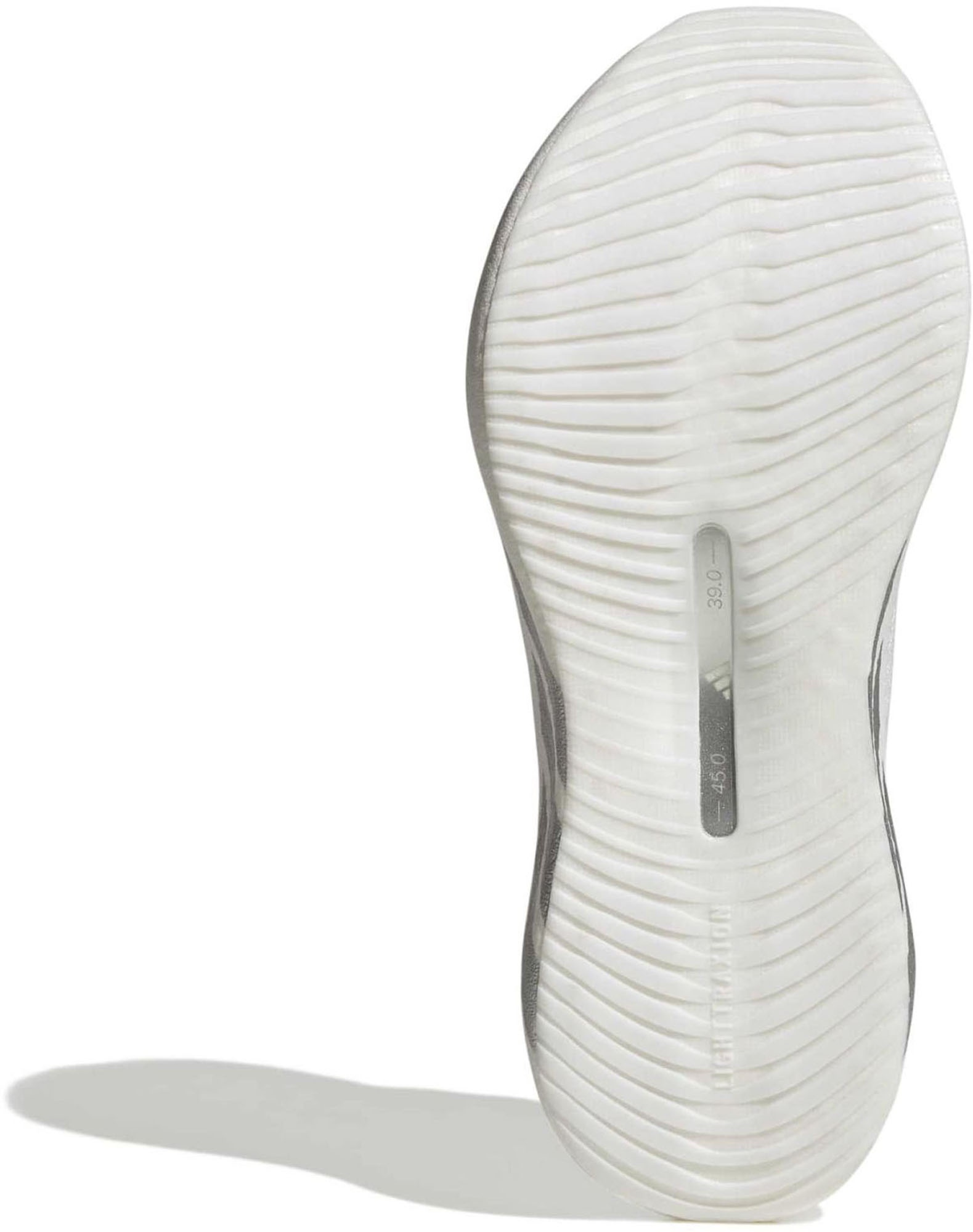 adidas Women's Hyperboost Edge Running Shoes - Ftwr White/Silver Met./Zero Met. - View 4