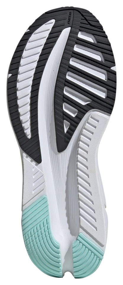 adidas Women's Adistar 3 Shoes - White/Black/Lime - View 3