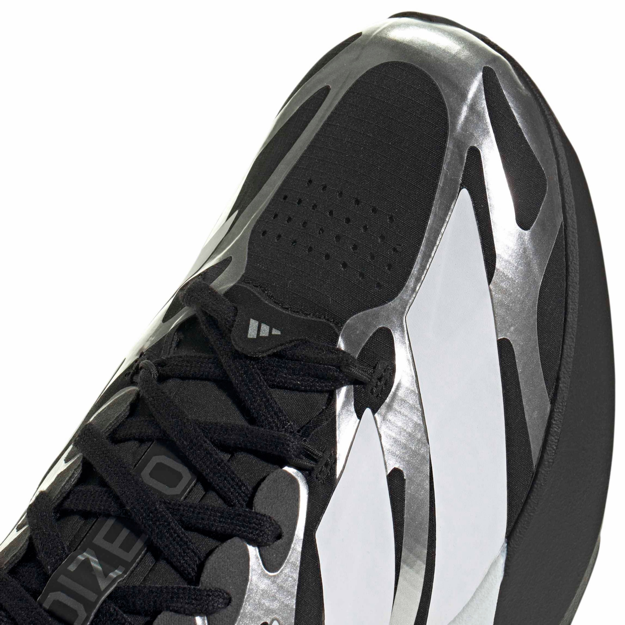 adidas Men's Adizero EVO SL EXO Running Shoes - Black/White/Metallic - View 7