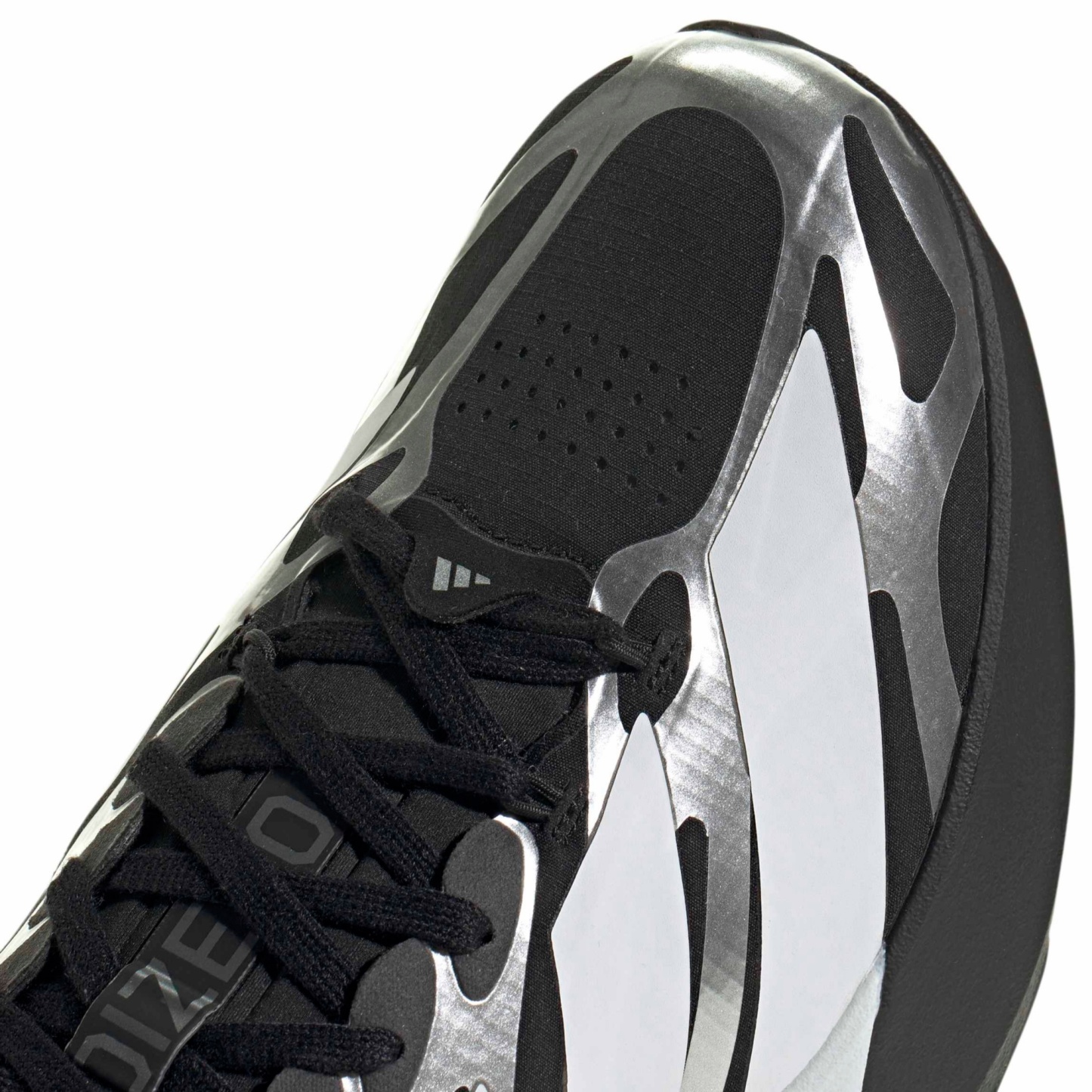 adidas Men's Adizero EVO SL EXO Running Shoes - Black/White/Metallic - View 7