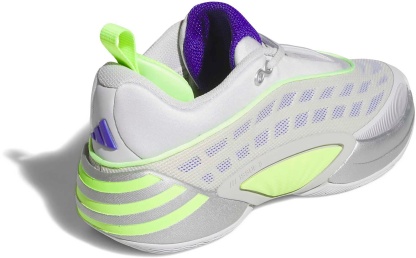 adidas Kids' Grade School D.O.N. Issue #8 'Silva Spida' Basketball Shoes - Silver Metallic - View 5