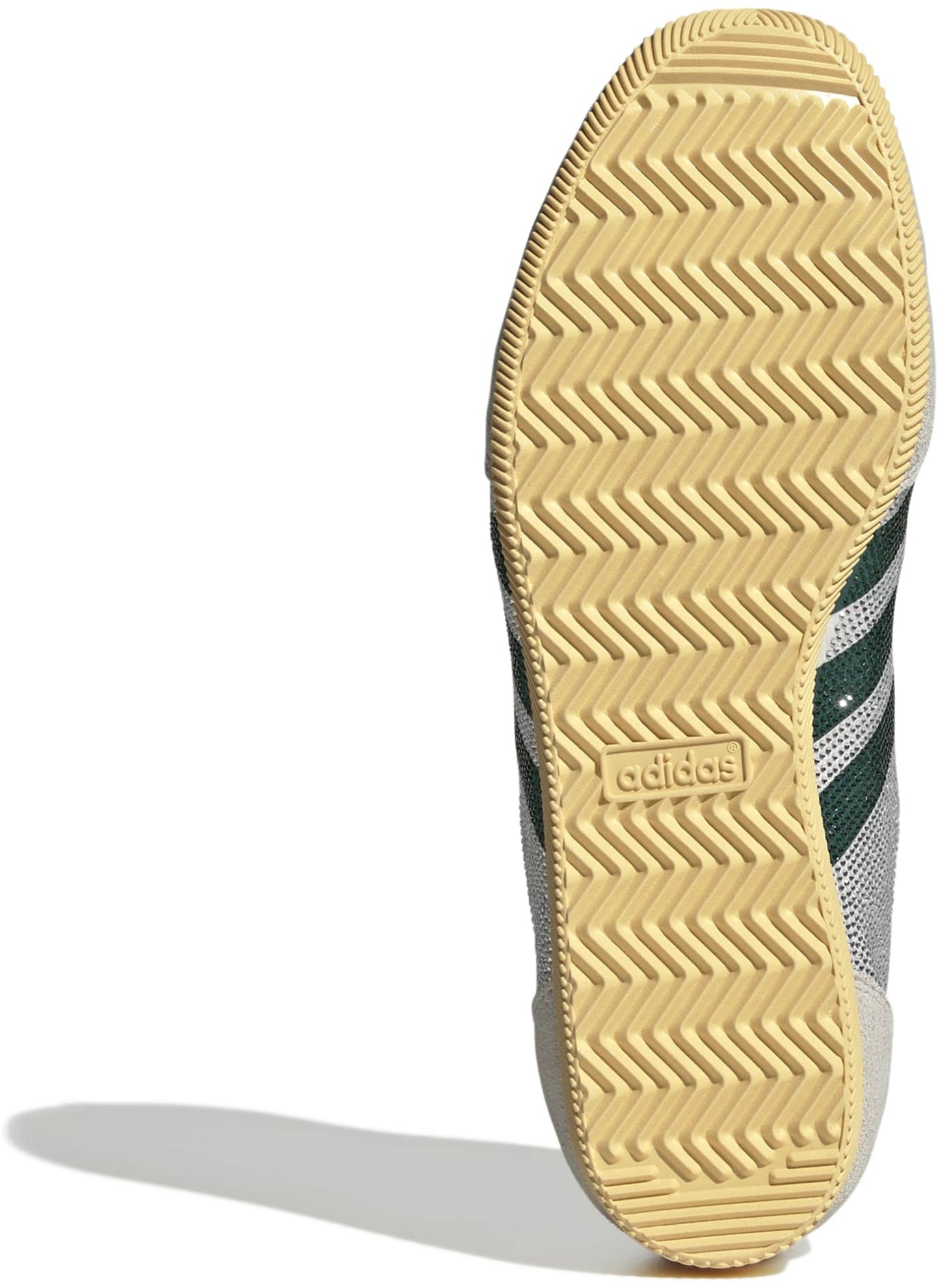 adidas Women's Japan Shoes - Rhinestone Wht/Rich Green - View 3